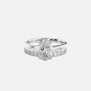 Oval Glamour Ring Stack - KNT - Engagement Rings, Wedding Bands & Fine Jewelry