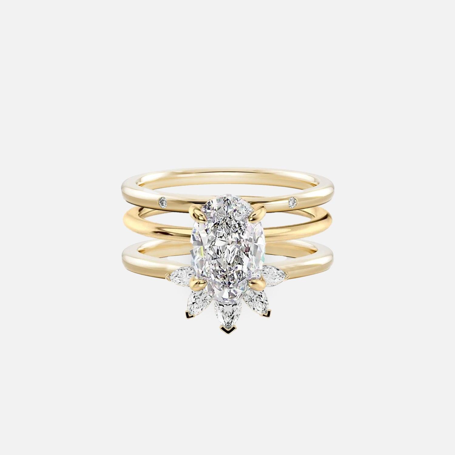 Oval Harmony Ring Stack - KNT - Engagement Rings, Wedding Bands & Fine Jewelry