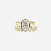 Oval Helena Ring Stack - KNT - Engagement Rings, Wedding Bands & Fine Jewelry