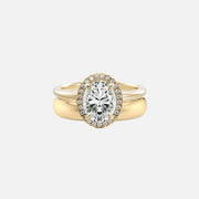 Oval Ophelia & Edward Ring Stack - KNT - Engagement Rings, Wedding Bands & Fine Jewelry