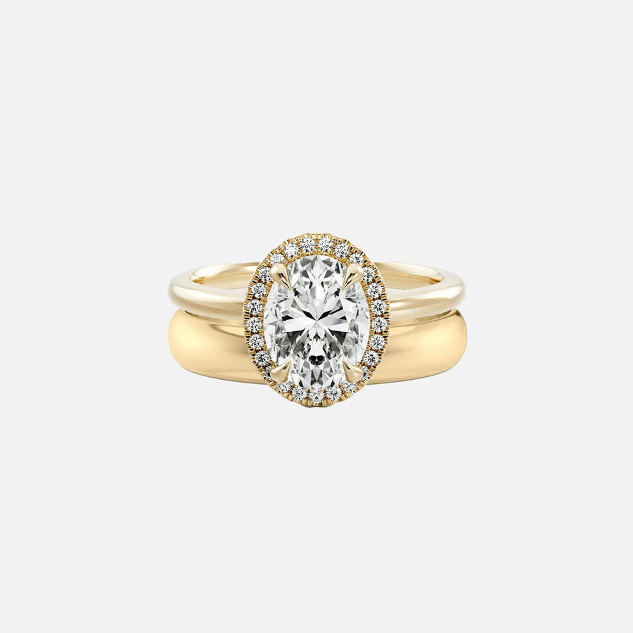 Oval Ophelia & Edward Ring Stack - KNT - Engagement Rings, Wedding Bands & Fine Jewelry