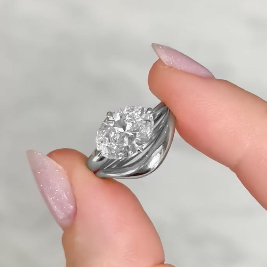 Oval Rosabella Ring Stack - Golden Dusk - KNT - Engagement Rings, Wedding Bands & Fine Jewelry