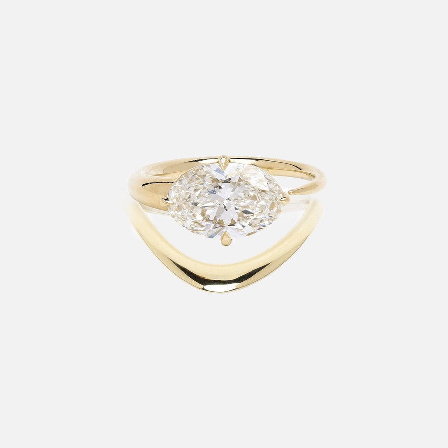 Oval Rosabella Ring Stack - Golden Dusk - KNT - Engagement Rings, Wedding Bands & Fine Jewelry