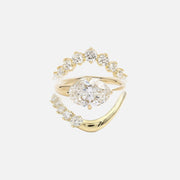 Oval Rosabella Ring Stack - Starlight - KNT - Engagement Rings, Wedding Bands & Fine Jewelry