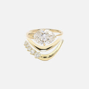 Oval Rosabella Ring Stack - Twilight Bliss - KNT - Engagement Rings, Wedding Bands & Fine Jewelry