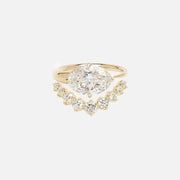 Oval Rosabella Ring Stack - Venus Glow - KNT - Engagement Rings, Wedding Bands & Fine Jewelry