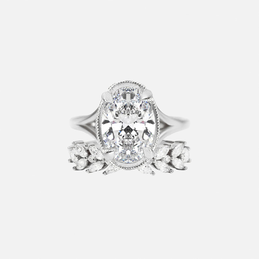 Oval Royal & Empress Ring Stack - KNT - Engagement Rings, Wedding Bands & Fine Jewelry