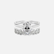 Oval Sofia & Della Ring Stack - KNT - Engagement Rings, Wedding Bands & Fine Jewelry