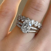 Oval Sofia & Della Ring Stack - KNT - Engagement Rings, Wedding Bands & Fine Jewelry