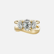 Oval Trilogy Belle Ring Stack - KNT - Engagement Rings, Wedding Bands & Fine Jewelry