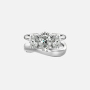 Oval Trilogy Belle Ring Stack - KNT - Engagement Rings, Wedding Bands & Fine Jewelry