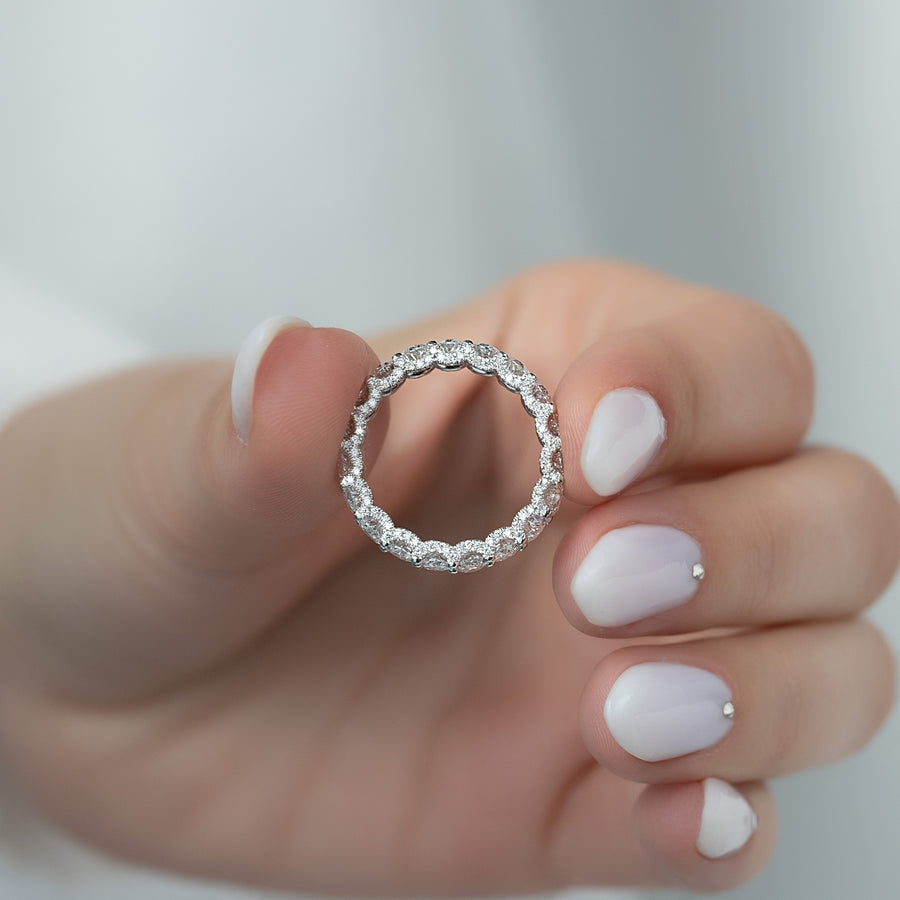  Oval U Pave Prong Eternity Ring 18k White Gold 4 8 003 Final