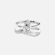 Pear Glamour Ring Stack - KNT - Engagement Rings, Wedding Bands & Fine Jewelry