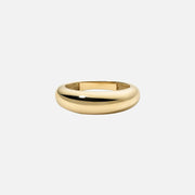 The Solid Petite Dome Moissanite Ring - KNT - Engagement Rings, Wedding Bands & Fine Jewelry