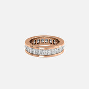  Princess Channel Eternity Ring 14k Rose Gold 4 0 001