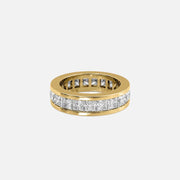  Princess Channel Eternity Ring 18k Yellow Gold 4 0 001