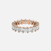  Princess Eternity Ring 14k Rose Gold 4 7 001