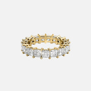  Princess Eternity Ring 14k Yellow Gold 4 7 001