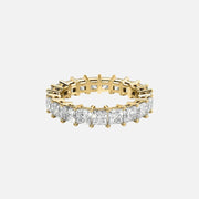  Princess Eternity Ring 18k Yellow Gold 4 0 001