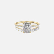 Radiant Andrewe & Horizons Ring Stack - KNT - Engagement Rings, Wedding Bands & Fine Jewelry