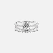 Radiant Andrewe & Luster Ring Stack - KNT - Engagement Rings, Wedding Bands & Fine Jewelry