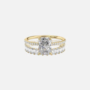 Radiant Andrewe & Luster Ring Stack - KNT - Engagement Rings, Wedding Bands & Fine Jewelry