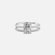 Radiant Andrewe & Opulent Aurora Ring Stack - KNT - Engagement Rings, Wedding Bands & Fine Jewelry