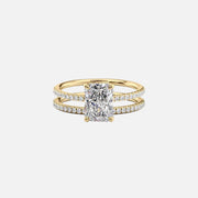 Radiant Andrewe & Opulent Aurora Ring Stack - KNT - Engagement Rings, Wedding Bands & Fine Jewelry