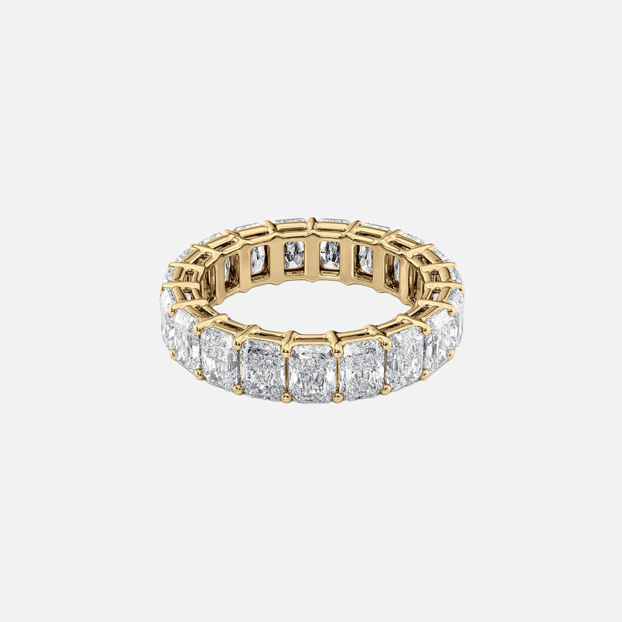 Radiant Eternity Ring 14k Yellow Gold 6 0 001
