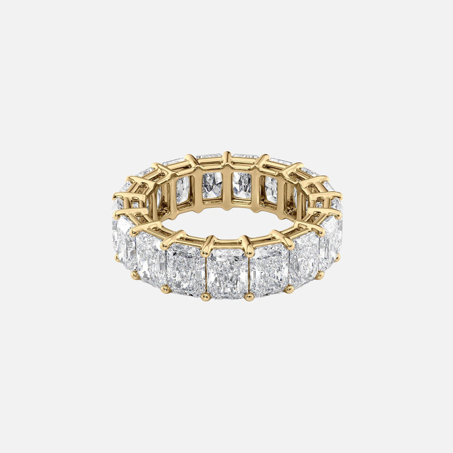  Radiant Eternity Ring 14k Yellow Gold 8 0 001