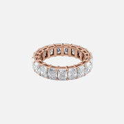  Radiant Eternity Ring 18k Rose Gold 6 0 001