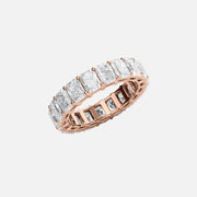  Radiant Eternity Ring 18k Rose Gold 6 0 002