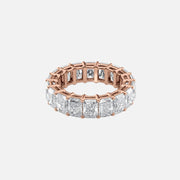  Radiant Eternity Ring 18k Rose Gold 7 0 001