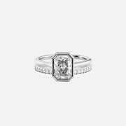 Radiant Helena Ring Stack - KNT - Engagement Rings, Wedding Bands & Fine Jewelry