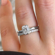 Radiant Helena Ring Stack - KNT - Engagement Rings, Wedding Bands & Fine Jewelry