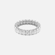  Radiant U Pave Prong Eternity Ring 14k White Gold 4 3 001