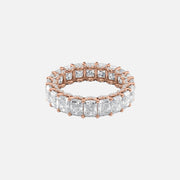 Radiant U Pave Prong Eternity Ring 18k Rose Gold 6 3 001