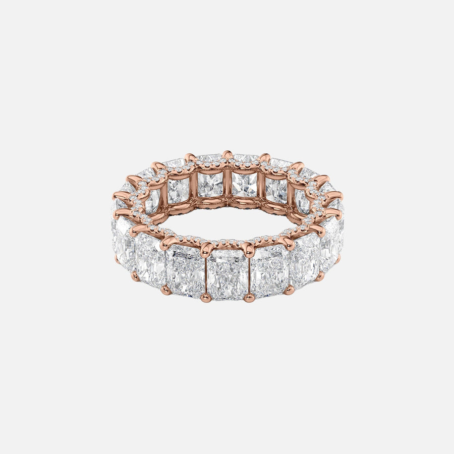 Radiant U Pave Prong Eternity Ring 18k Rose Gold 8 3 001
