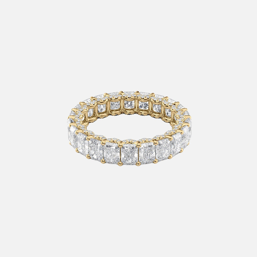  Radiant U Pave Prong Eternity Ring 18k Yellow Gold 4 3 001