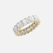  Radiant U Pave Prong Eternity Ring 18k Yellow Gold 6 3 002