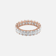  Radiant U Prong Eternity Ring 14k Rose Gold 4 0 001