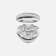 Radiant Valencia Ring Stack - KNT - Engagement Rings, Wedding Bands & Fine Jewelry