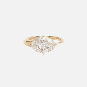 The Solitaire Rosabella Oval Moissanite Ring - KNT - Engagement Rings, Wedding Bands & Fine Jewelry