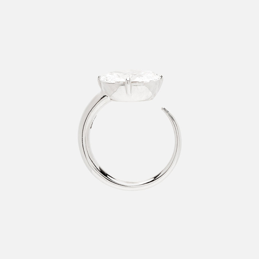 The Solitaire Rosabella Oval Moissanite Ring - KNT - Engagement Rings, Wedding Bands & Fine Jewelry