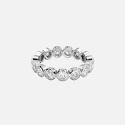  Round Bezel Eternity Ring 14k White Gold 2 0 001