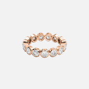  Round Bezel Eternity Ring 18k Rose Gold 2 0 001