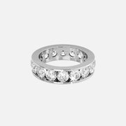  Round Channel Eternity Ring 14k White Gold 4 0 001