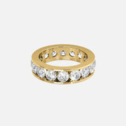  Round Channel Eternity Ring 14k Yellow Gold 4 0 001