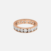  Round Channel Eternity Ring 18k Rose Gold 2 0 001