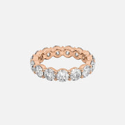  Round Eternity Ring 14k Rose Gold 4 5 001